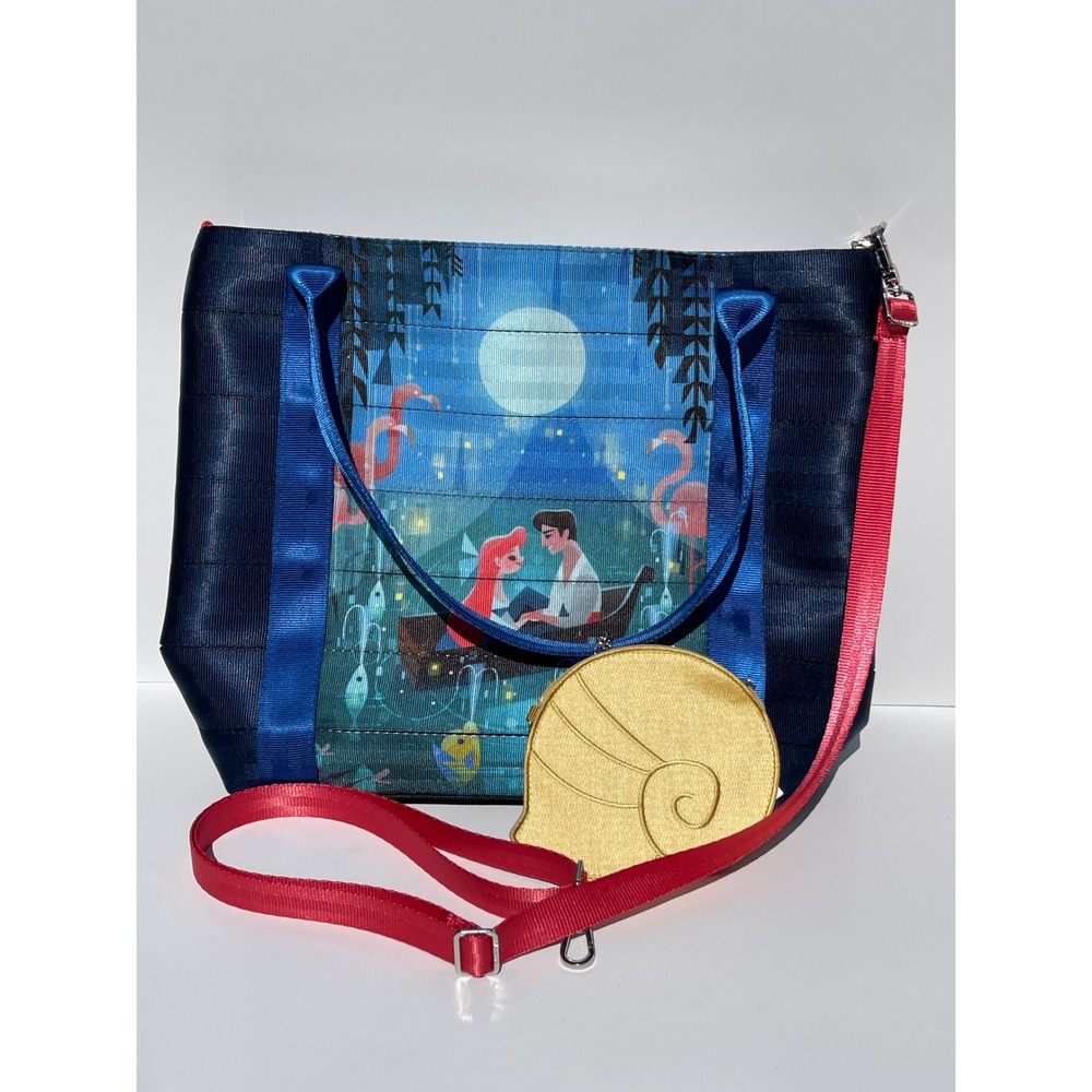 Harveys Disney The Little Mermaid 30th Anniversary Tote  Kiss The Girl New - Picture 8 of 8